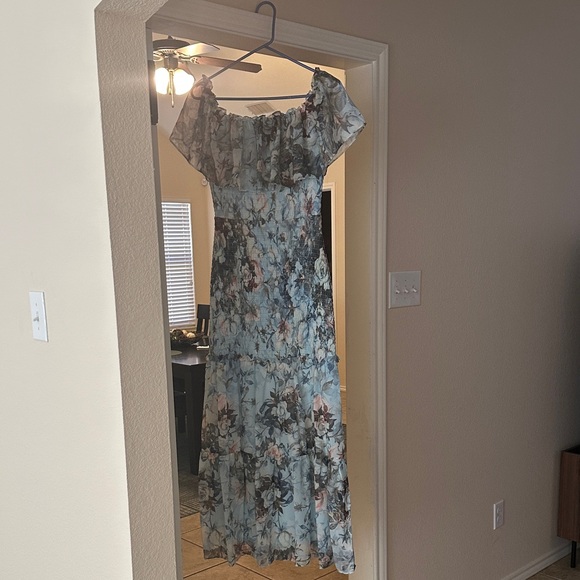 Baltic Born floral Blue Dress. - Picture 2 of 8